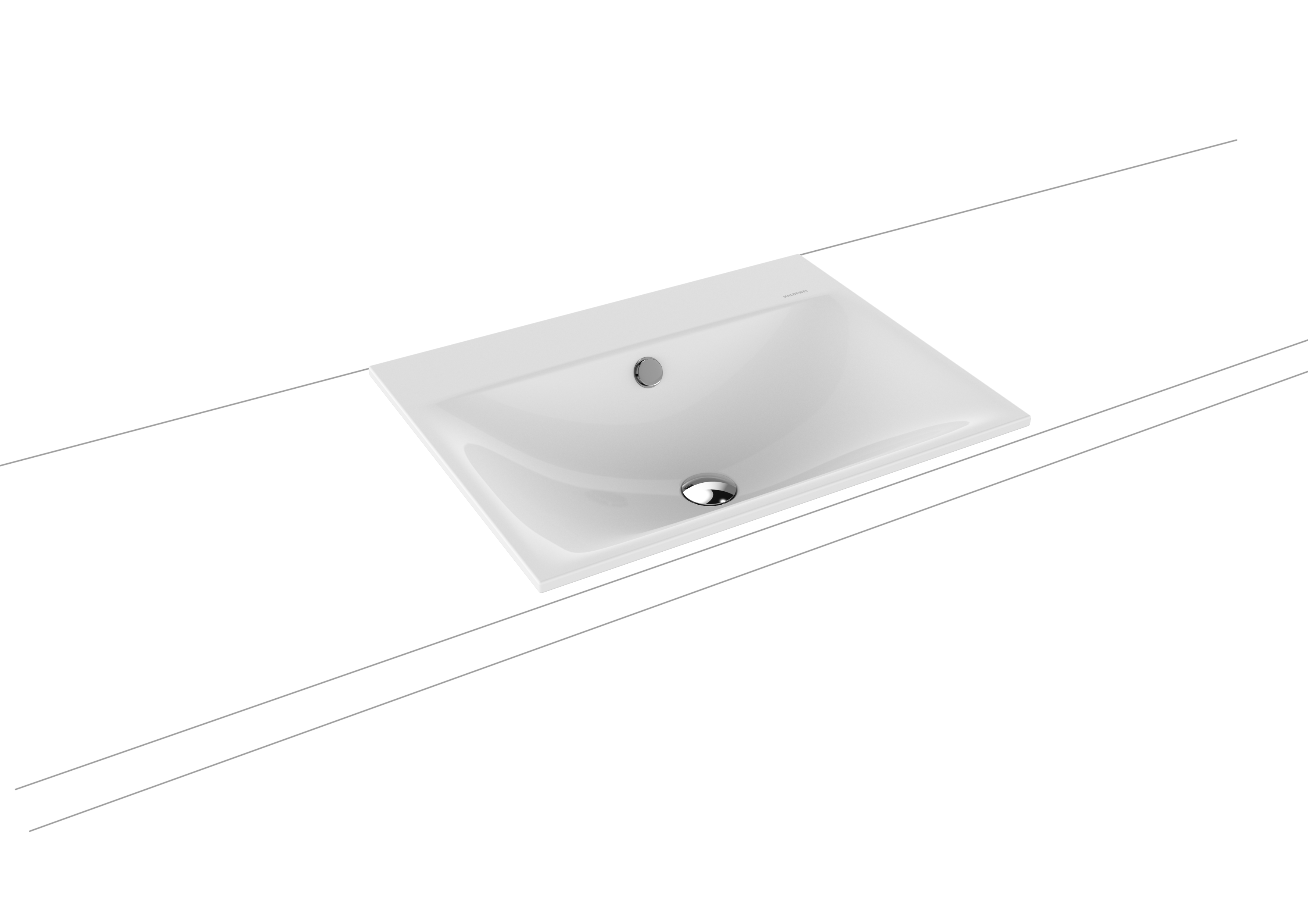 Умывальник KALDEWEI Сталь эмалированная 3038 24 багамский бежевый 3038331924 - Вид №1