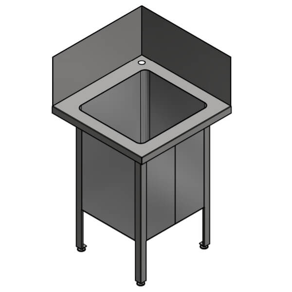 7-002.5   Ванны моечные Public Steel 