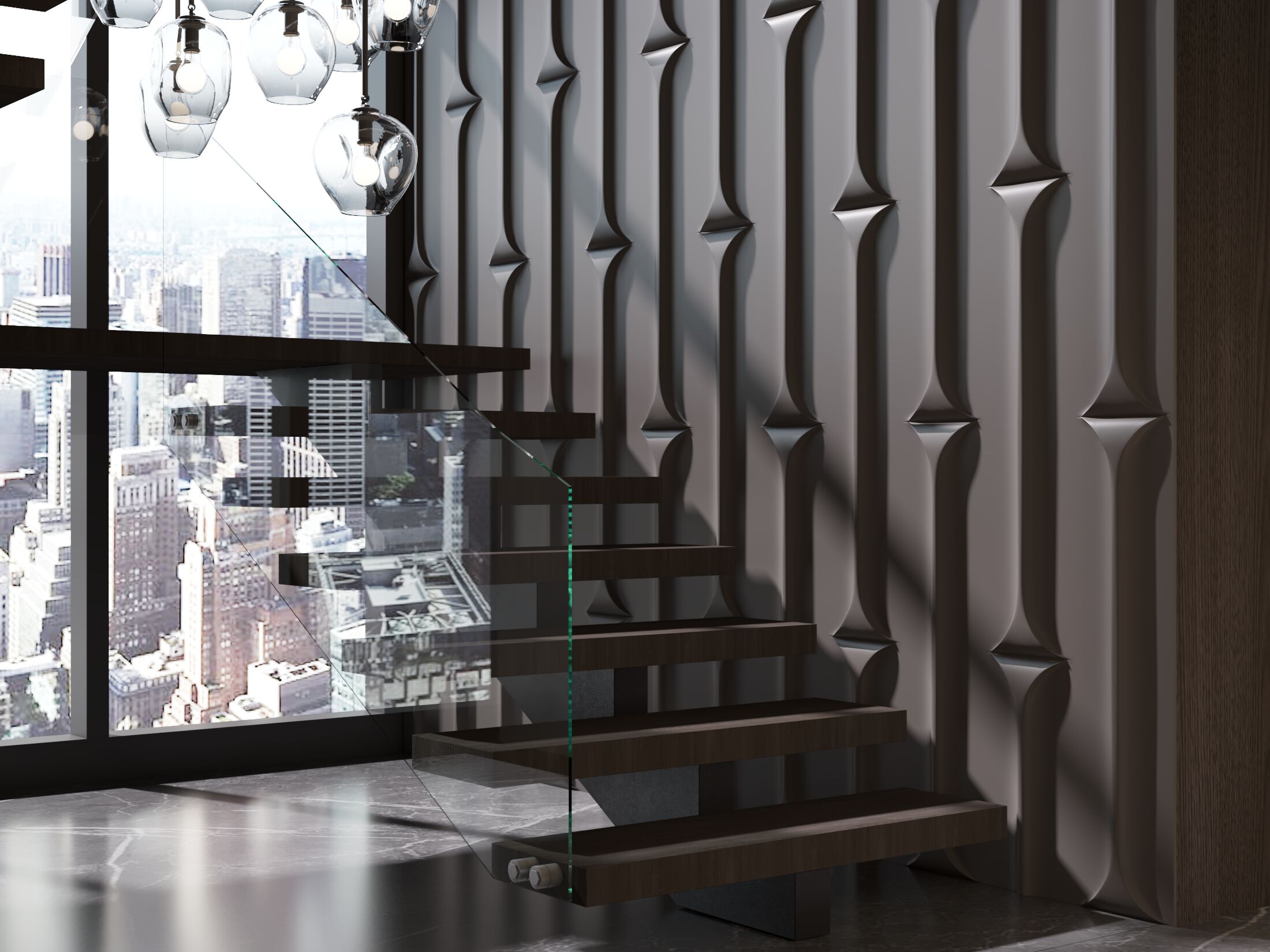 Трехмерное гипсовое покрытие WallDeco M-Modern ARCH-00103872