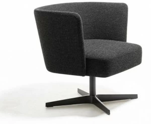 La Cividina Кресло из ткани с 4 спицами и подлокотниками Velour