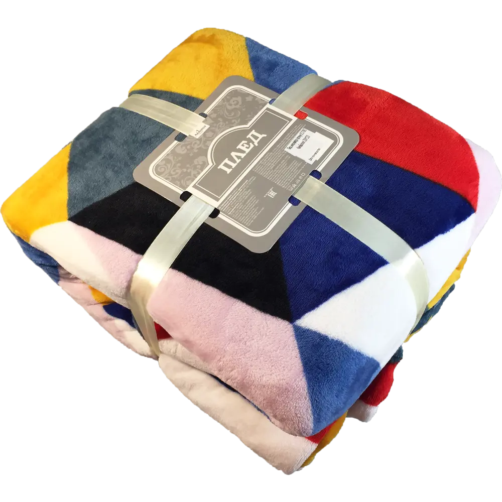 Плед «Калейдоскоп» 200x220 см микрофибра цвет мультиколор BELEZZA STLM-2178486