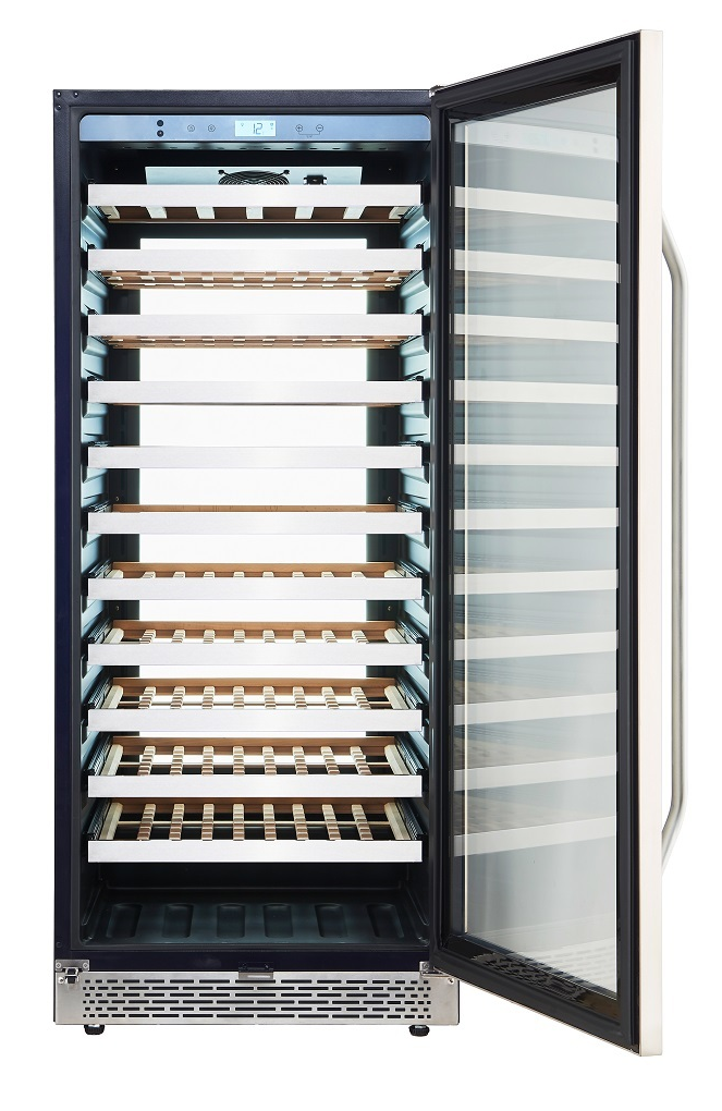 9189163 Винный шкаф Cavanova CV102-1TL серебристый STDN-0028242 - Вид №13