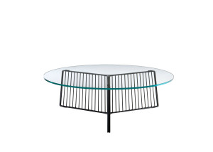 Журнальный столик из закаленного стекла