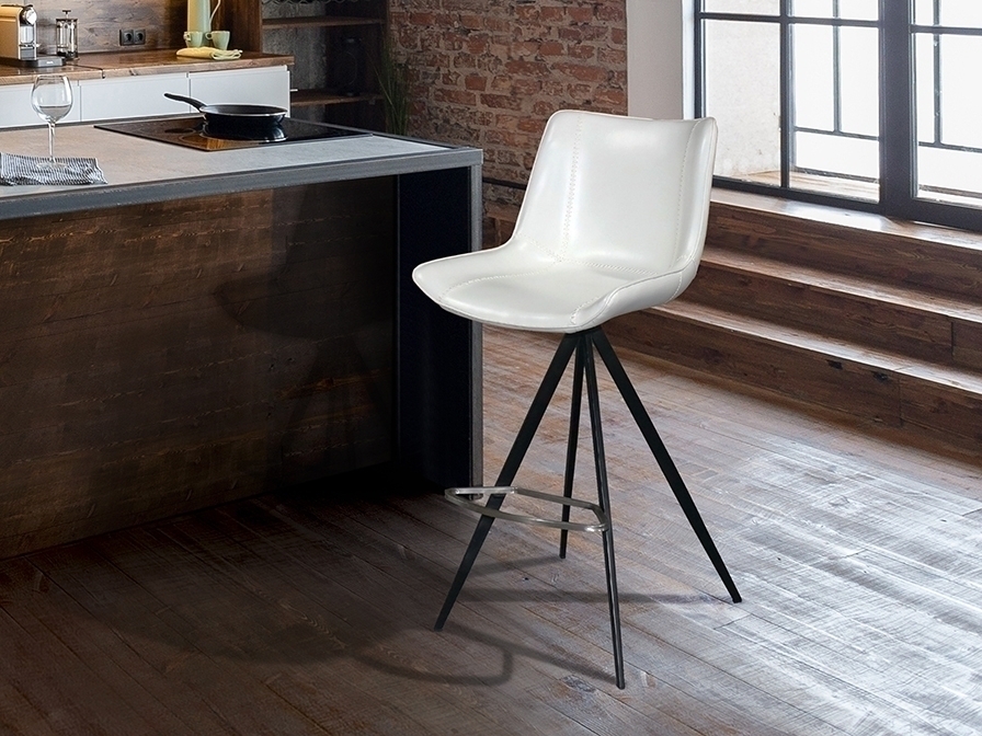 098737 Стул высокий белый Schuller Samoa