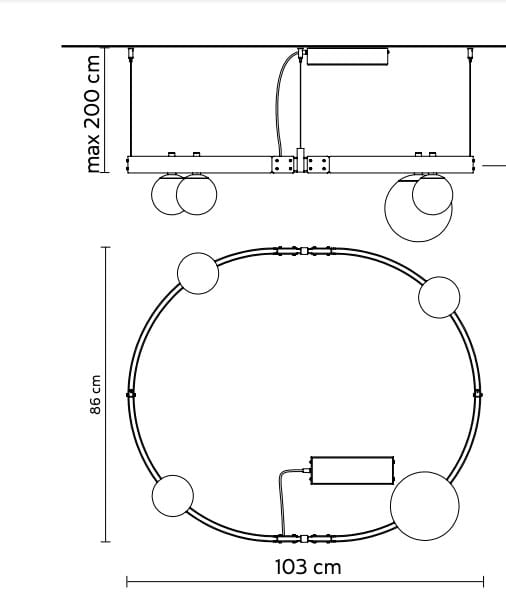 Алюминиевый подвесной светильник Karman Stant ARCH-00085261 - Вид №14