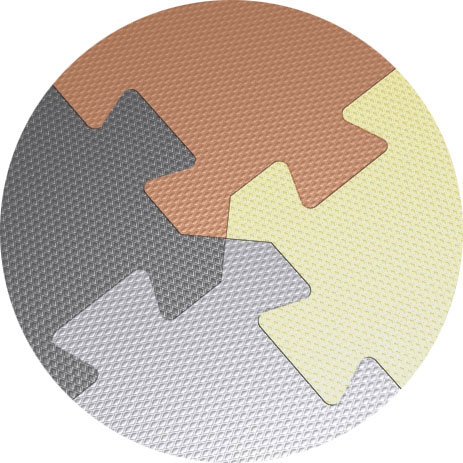 Мягкий пол для тренажерных залов 10 мм Экоковер sun-id-2069208 - Вид №2