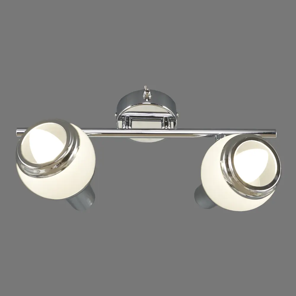 Спот поворотный Largo 2 лампы 4 м² цвет хром Escada STLM-2163577 - Вид №3