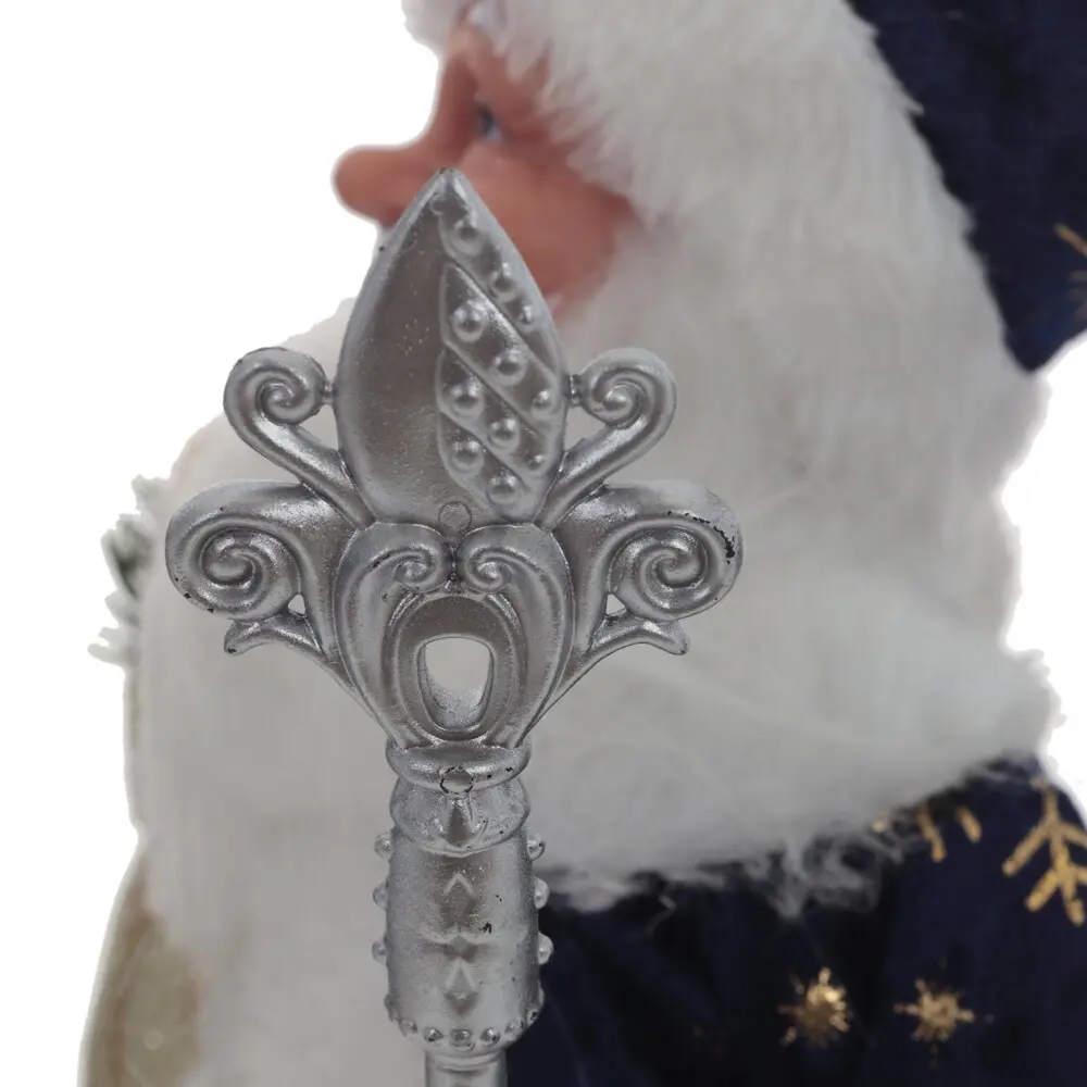 89345124 Игрушка Дед Мороз 795402 30x10x20 см цвет сине-белый STLM-1436416 Santreyd  - Вид №7