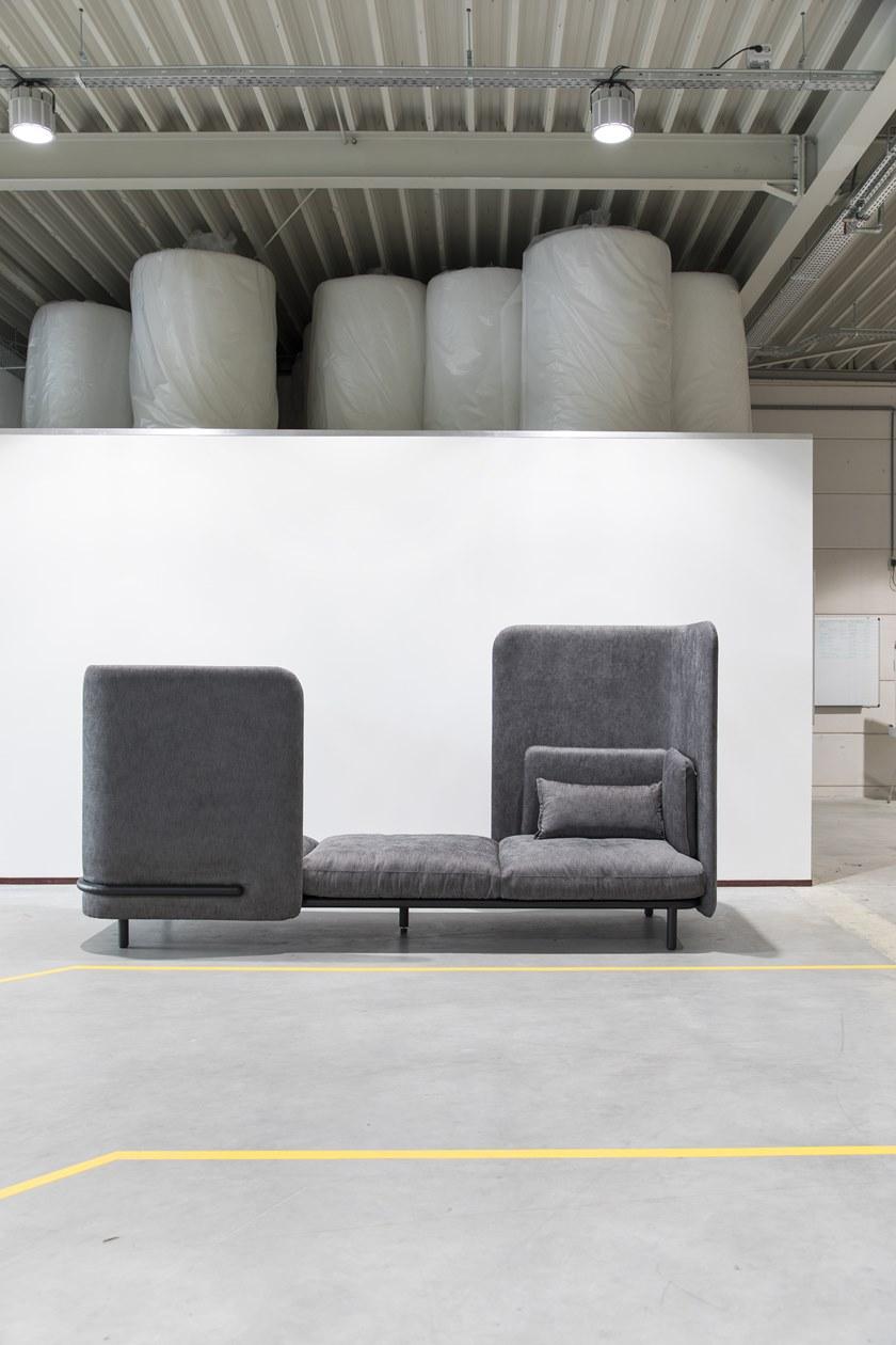 BuzziSpace Диван / офисный остров из ткани Buzzispark sun-id-1486490 - Вид №3