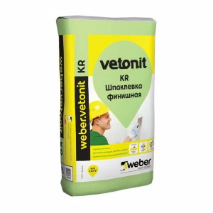 Шпаклевка финишная Vetonit KR 20кг