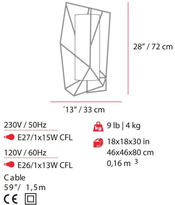 UTU Soulful Lighting Настольная лампа из металла с льняным абажуром Star Santreyd sun-id-1398979 - Вид №3