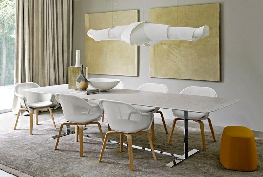 B&B Italia Стул с подлокотниками Iuta Iu4l_c - Вид №1