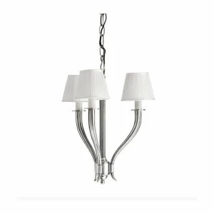 Люстра Mayflower от Eichholtz 3 плафона хром 108078 EICHHOLTZ ДИЗАЙНЕРСКИЕ, EICHHOLTZ 061516 Хром