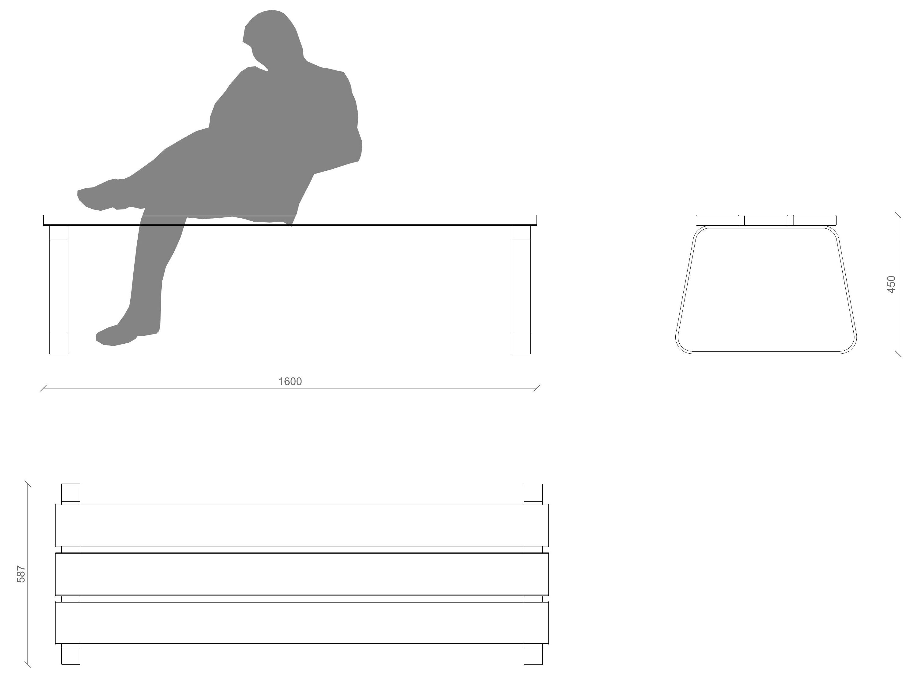 Скамейка в окуме Lazzari Sunny ARCH-00069371 - Вид №19