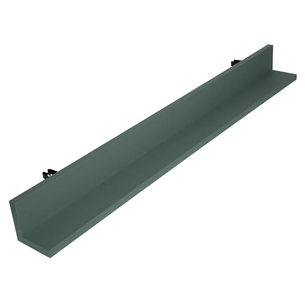 Фальшпанель для кухонного шкафа София 10x77 см KONSENSA ДСП цвет зеленый София Тайга STLM-2007415 - Вид №3