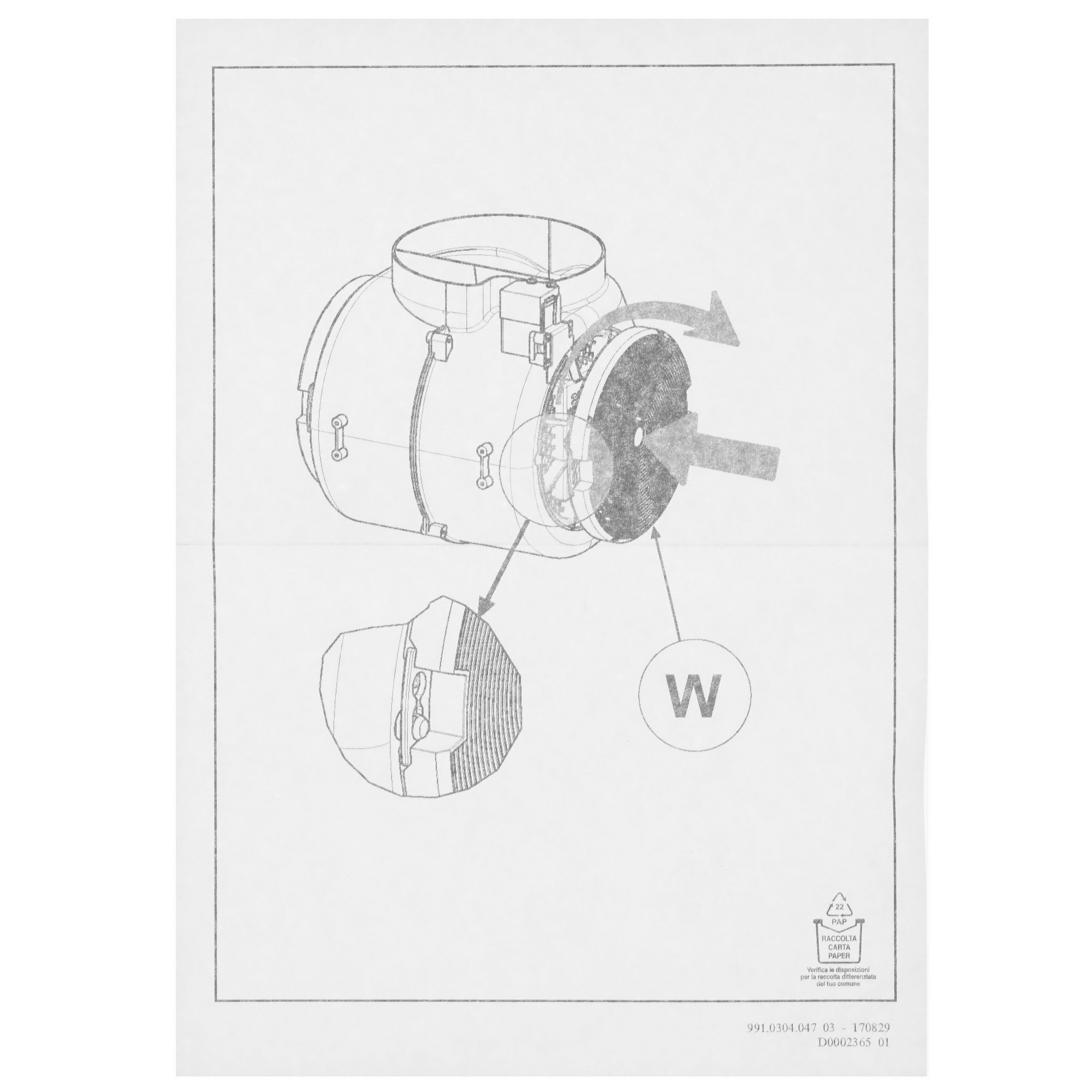 9003144 Фильтр угольный ELIKOR Ф-07 STDN-0010776 - Вид №2