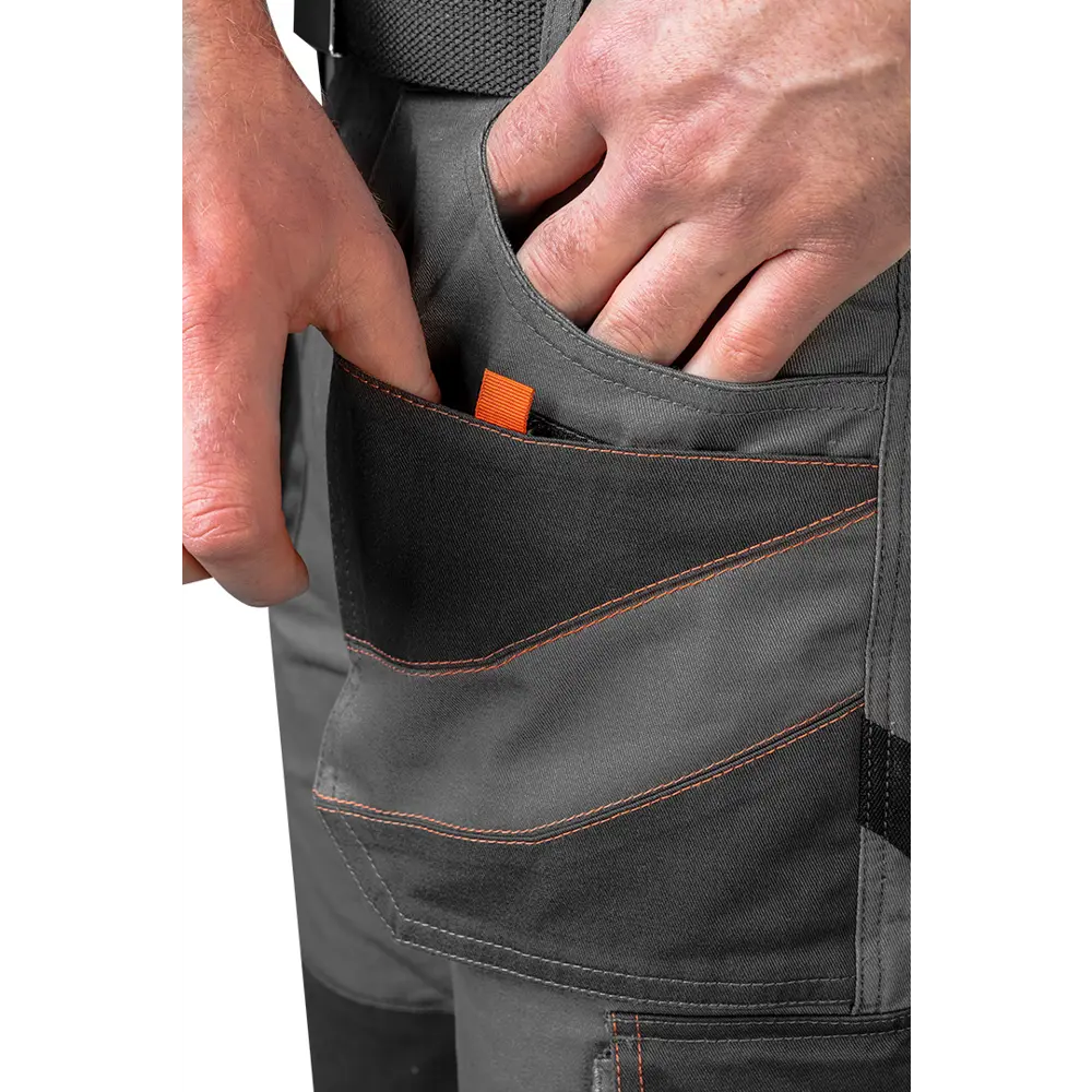 Шорты рабочие Neo Tools хлопок 100% серые размер L рост 181-184 STLM-2122688 - Вид №3