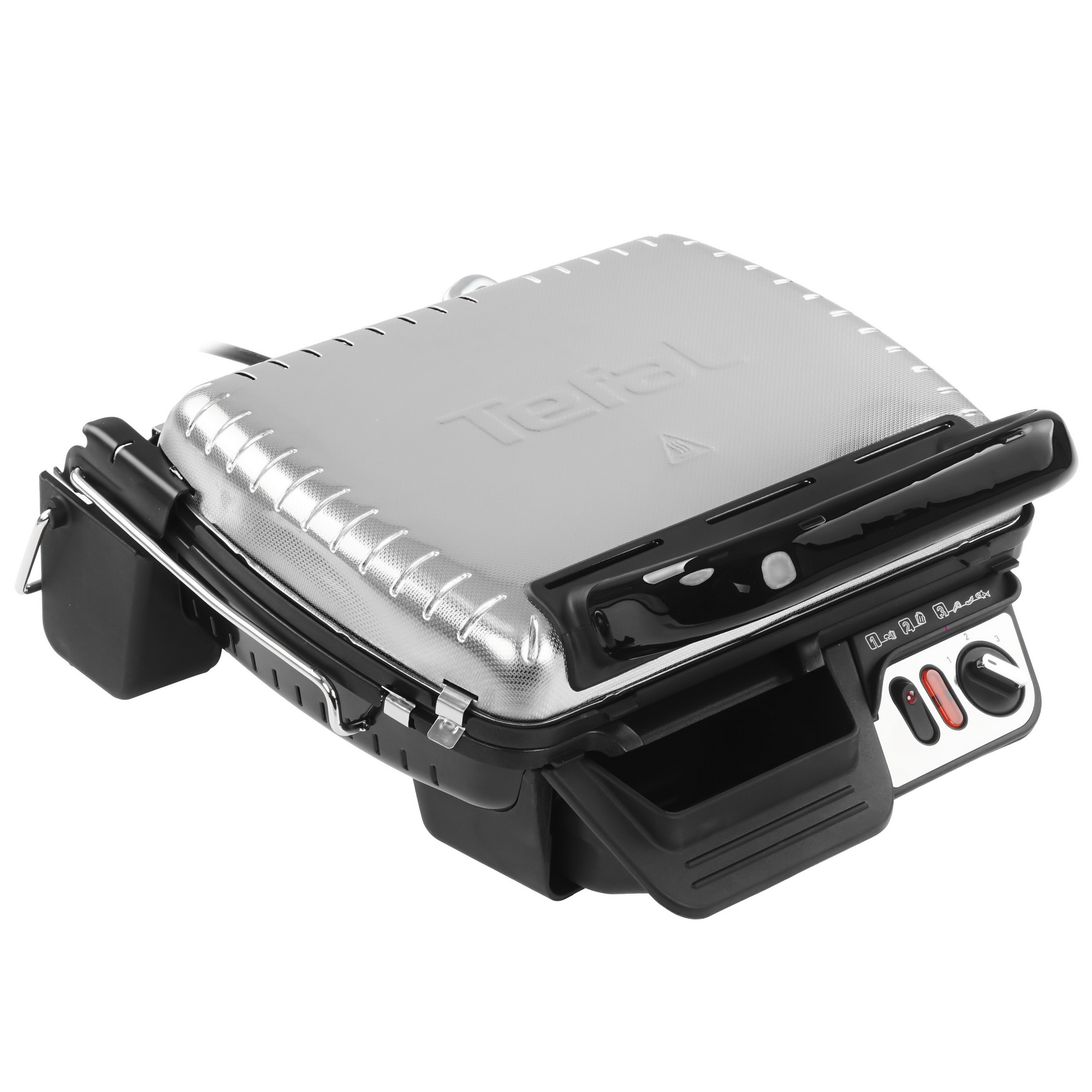 5472627 Гриль Tefal GC306012 Health Grill Comfort серебристый STDN-0046233