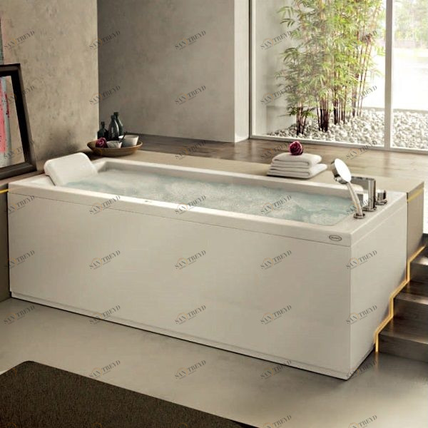 Ванна с гидромассажем Energy 180 без панелей ENE-3001-1700 Sx Jacuzzi ENE30011700SX