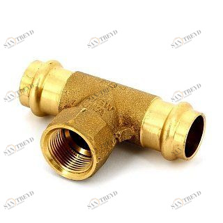 Тройник пресс-B 22х3/4'х22 IBP P4130G02206022