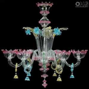 1314 ORIGINALMURANOGLASS Люстра Ка Джустиниан - Венецианская Коллекция - муранское стекло OMG  см