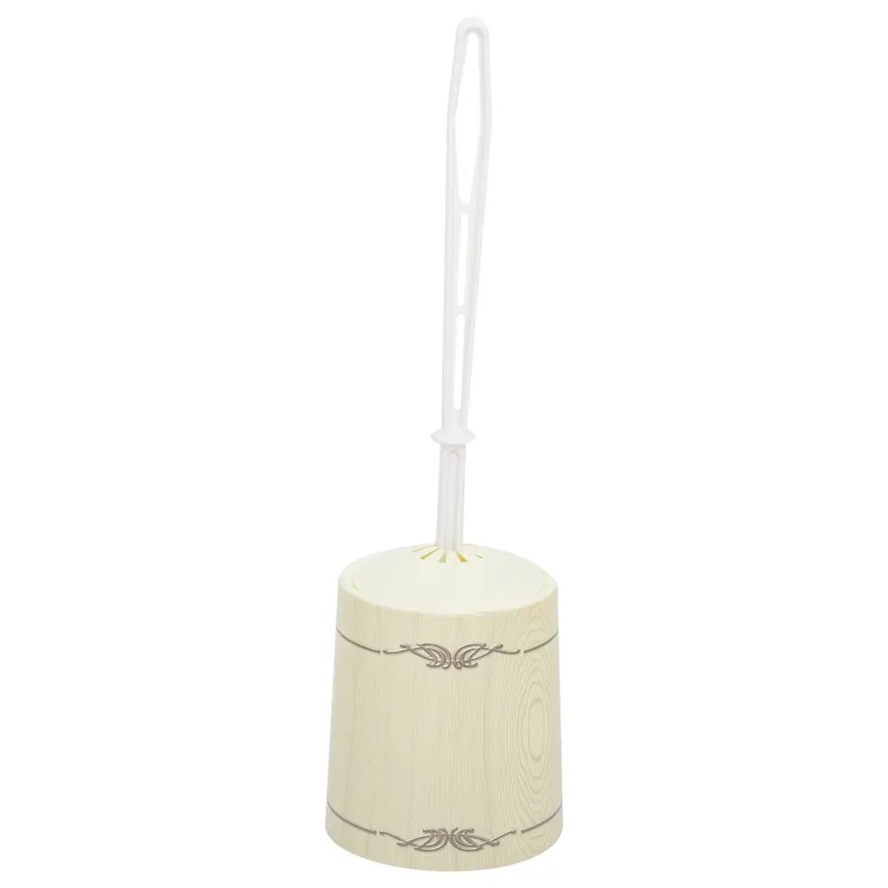 Ёршик для унитаза Виолет, с декором, 39 см, пластик, в ассортименте STLM-2143061 - Вид №1