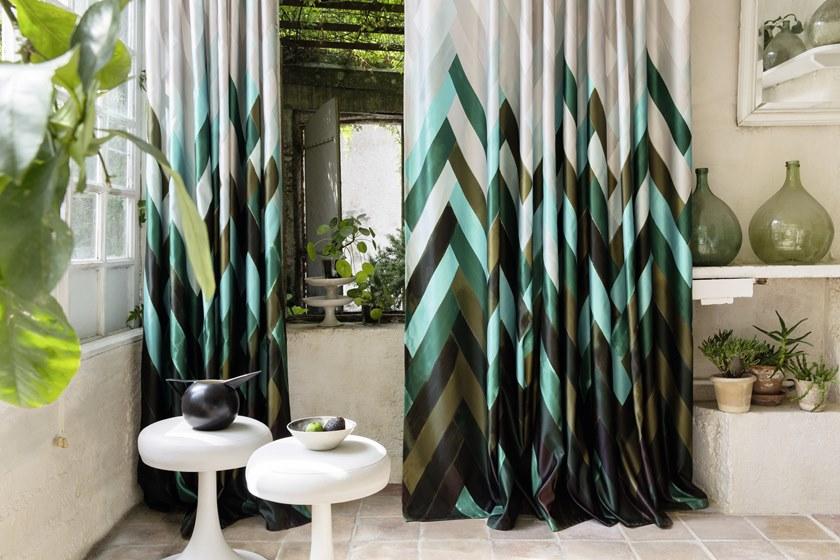 Élitis Моющаяся ткань Trevira® CS с графическими мотивами для штор sun-id-1438405 - Вид №2