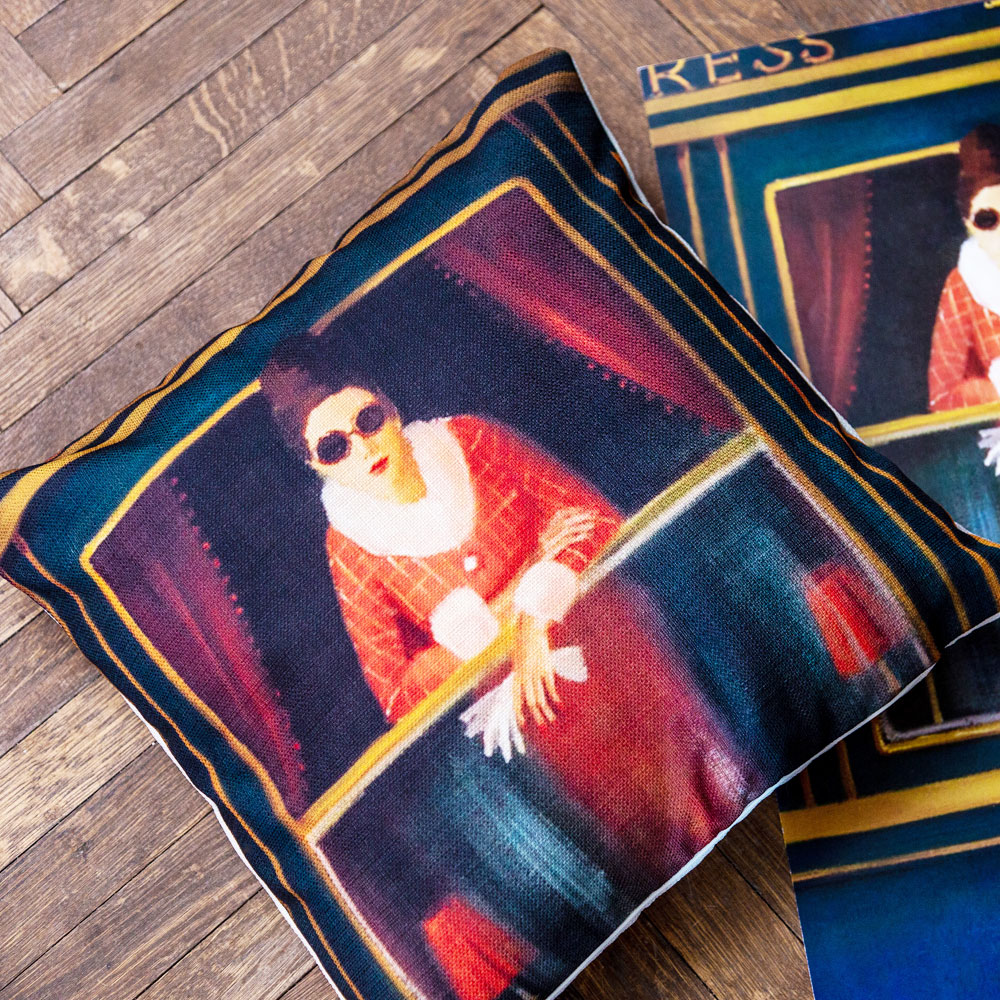 87227847 Арт-подушка «Путешествие к тебе» Object Desire  - Вид №2