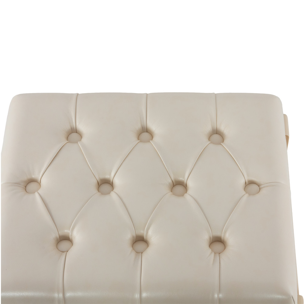 11099 Банкетка Лотос 4 Айвори Молочный BOGACHO 4627138157619 - Вид №2