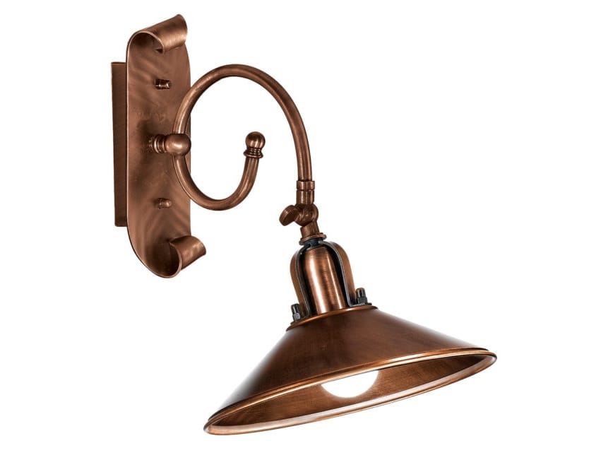 Регулируемый настенный светильник из латуни с фиксированным кронштейном Cremasco Illuminazione Венецианская традиция ARCH-00132297 - Вид №1