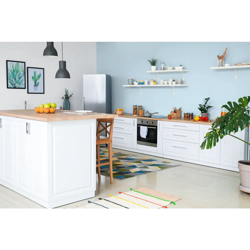 Краска для кухни и ванной цвет голубой иней 0.9 л 81964000 STLM-2140915 PARADE ICE  - Вид №5