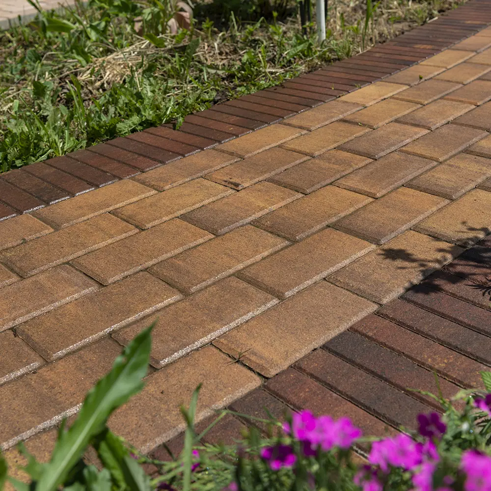 Тротуарная плитка BRAER Прямоугольник 200x100 мм - Природная эстетика для садовых дорожек 82770034 STLM-0035754 - Вид №6