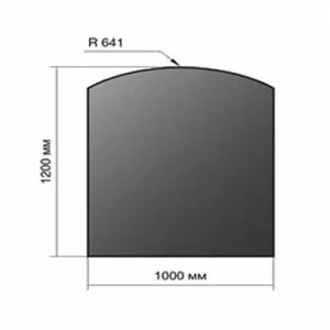 Везувий Лист напольный 1200*1000*2 R641