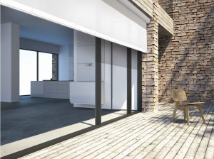 Раздвижной тент для мусорного ведра