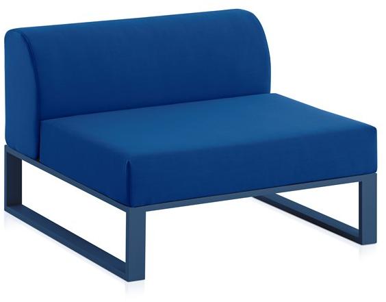 Diabla Модульное садовое кресло со съемным чехлом из ткани Ploid sun-id-1421947 - Вид №1