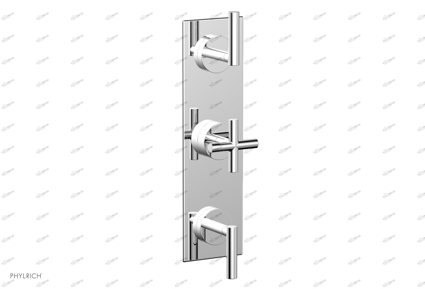 Регулятор напора TRANSITION Phylrich  4-030-026 Хромированный