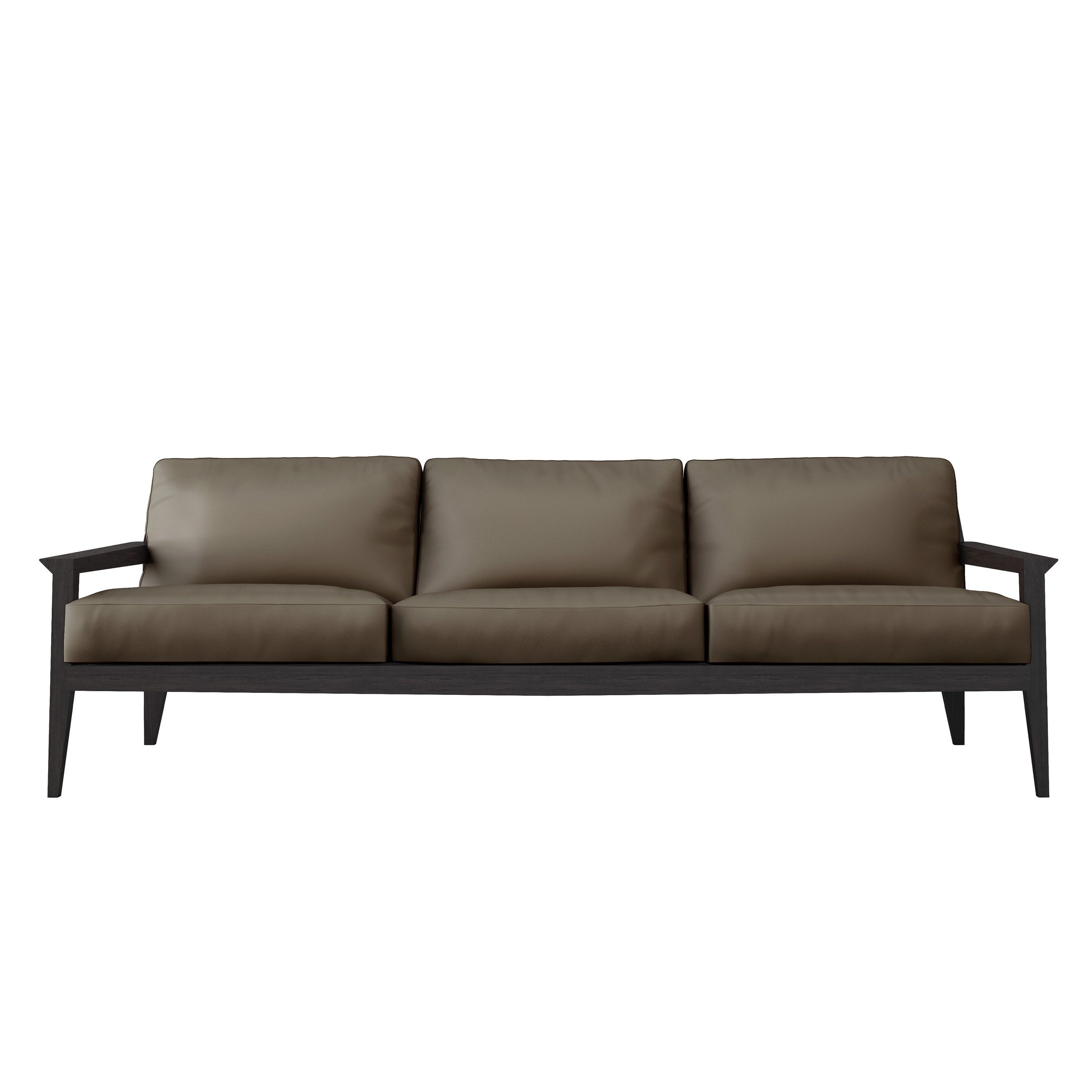 3-местный кожаный диван Case Stanley ARCH-00103406 - Вид №28