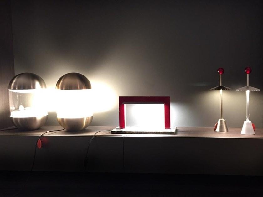 Firmamento Milano Настольная светодиодная лампа из мрамора и дерева sun-id-1410537 - Вид №5