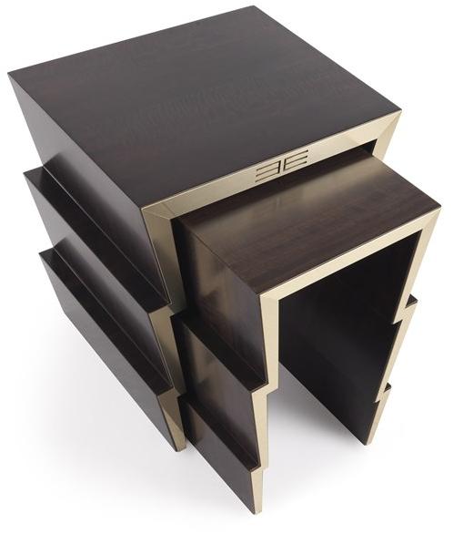 ETRO Home Interiors Прямоугольный журнальный столик из эвкалипта Ziggy sun-id-1390474 - Вид №2