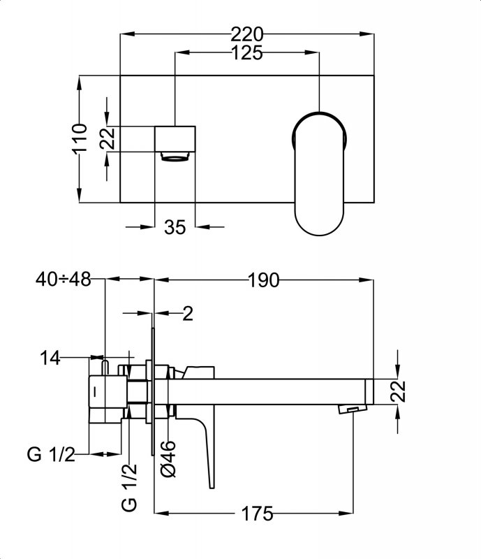 Встариваемый смеситель на раковину Cezares STELLA-BLS2-01-W0 - Вид №1