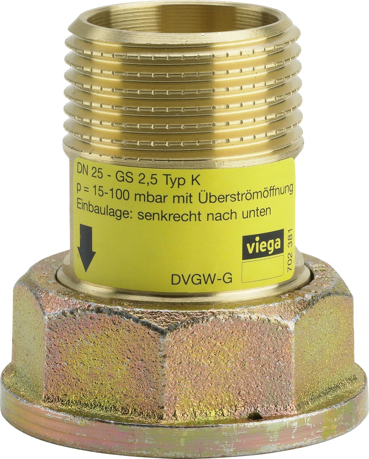 Viega Газовый отсекающий клапан 2649S (618834) 618 834