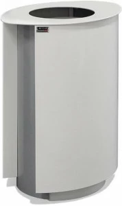 DIMCAR Урна для мусора из оцинкованной стали  G473