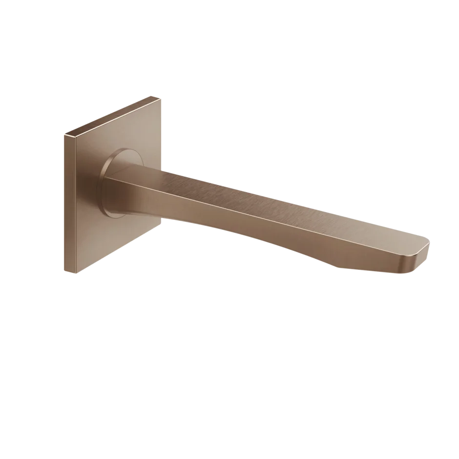 Носик для умывальника 59100 708 Gessi Rilievo МЕДНЫЙ МАТОВЫЙ PVD 59100708