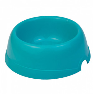 ПР0059354 Миска для животных пластиковая бирюзовая 1200мл ХОРОШКА