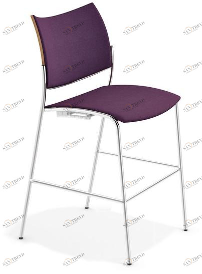 Casala Стул с подставкой для ног, обитый тканью Cobra barstool 3277/06
