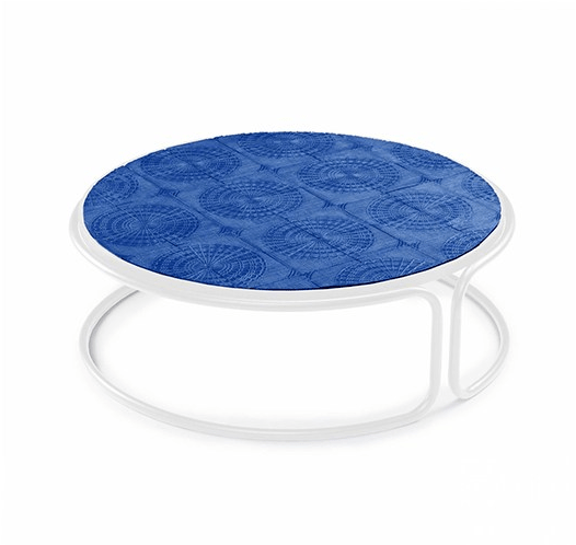 Mambo Unlimited Ideas Круглый керамический журнальный столик для гостиной Caldas sun-id-1497238 - Вид №1