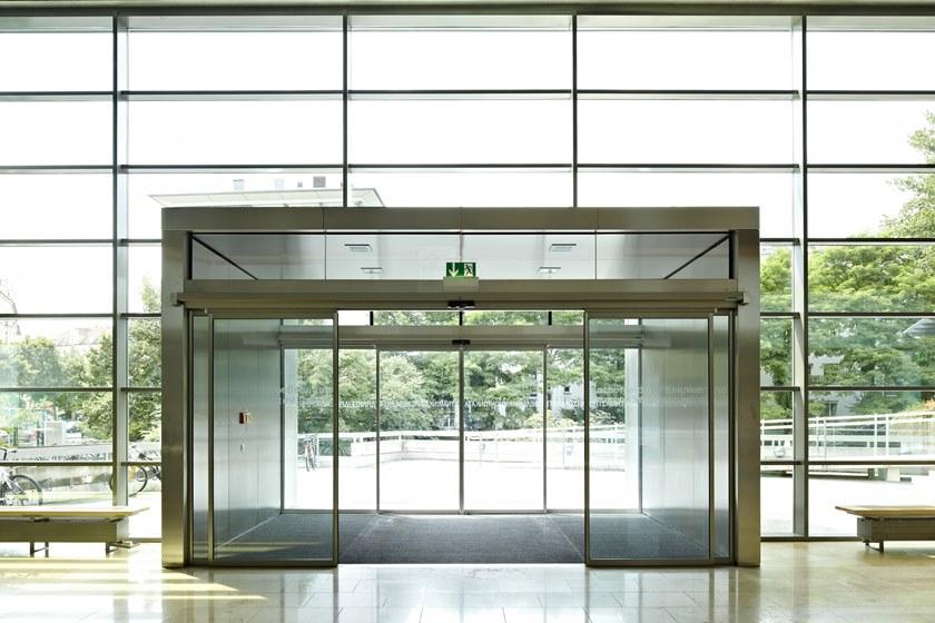 GEZE Автоматическая раздвижная входная дверь Geze slimdrive sun-id-1350615 - Вид №4