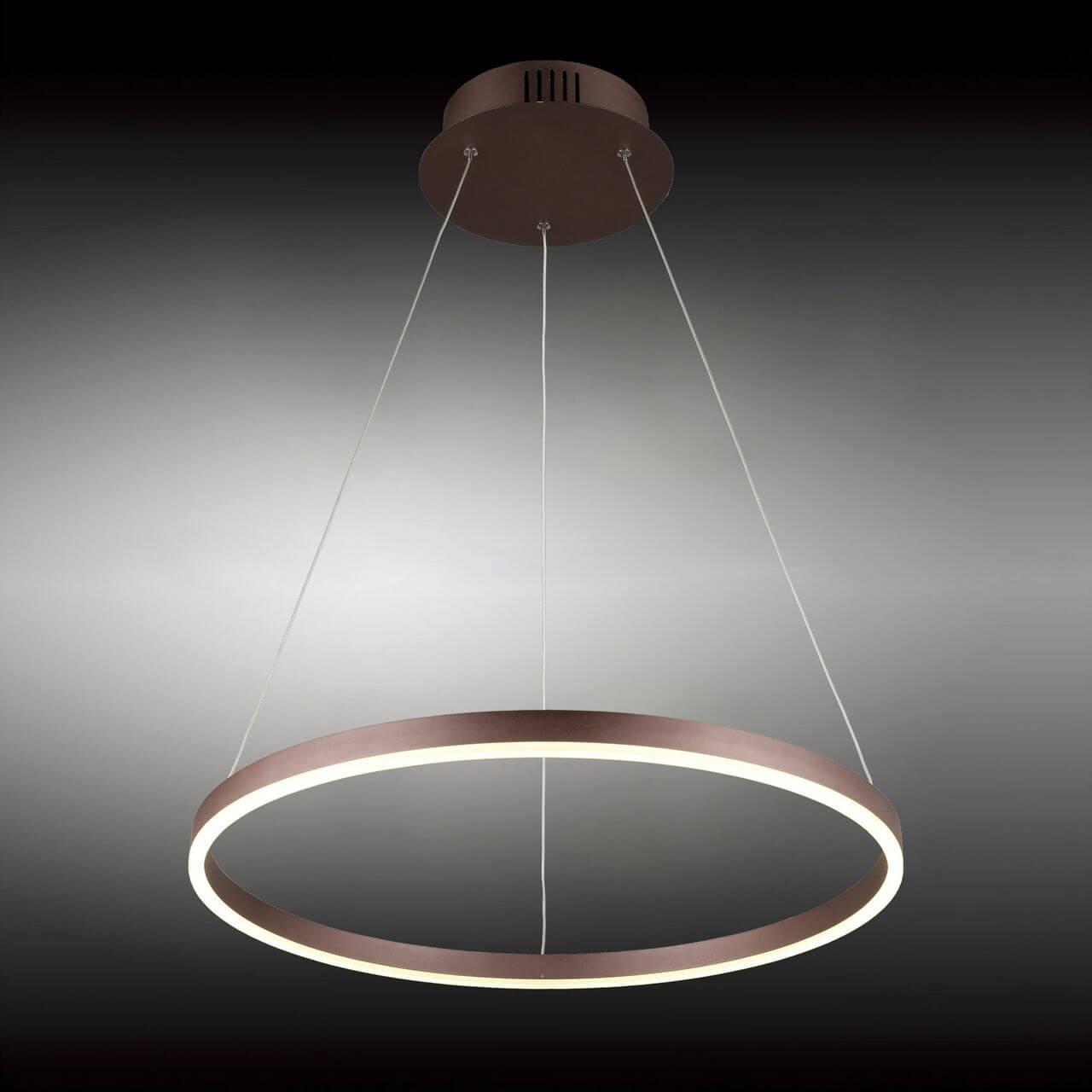 Подвесной светодиодный светильник Omnilux Cianciana OML-19203-54 OMNILUX ДИЗАЙНЕРСКИЕ, CIANCIANA 200606 Коричневый  - Вид №3