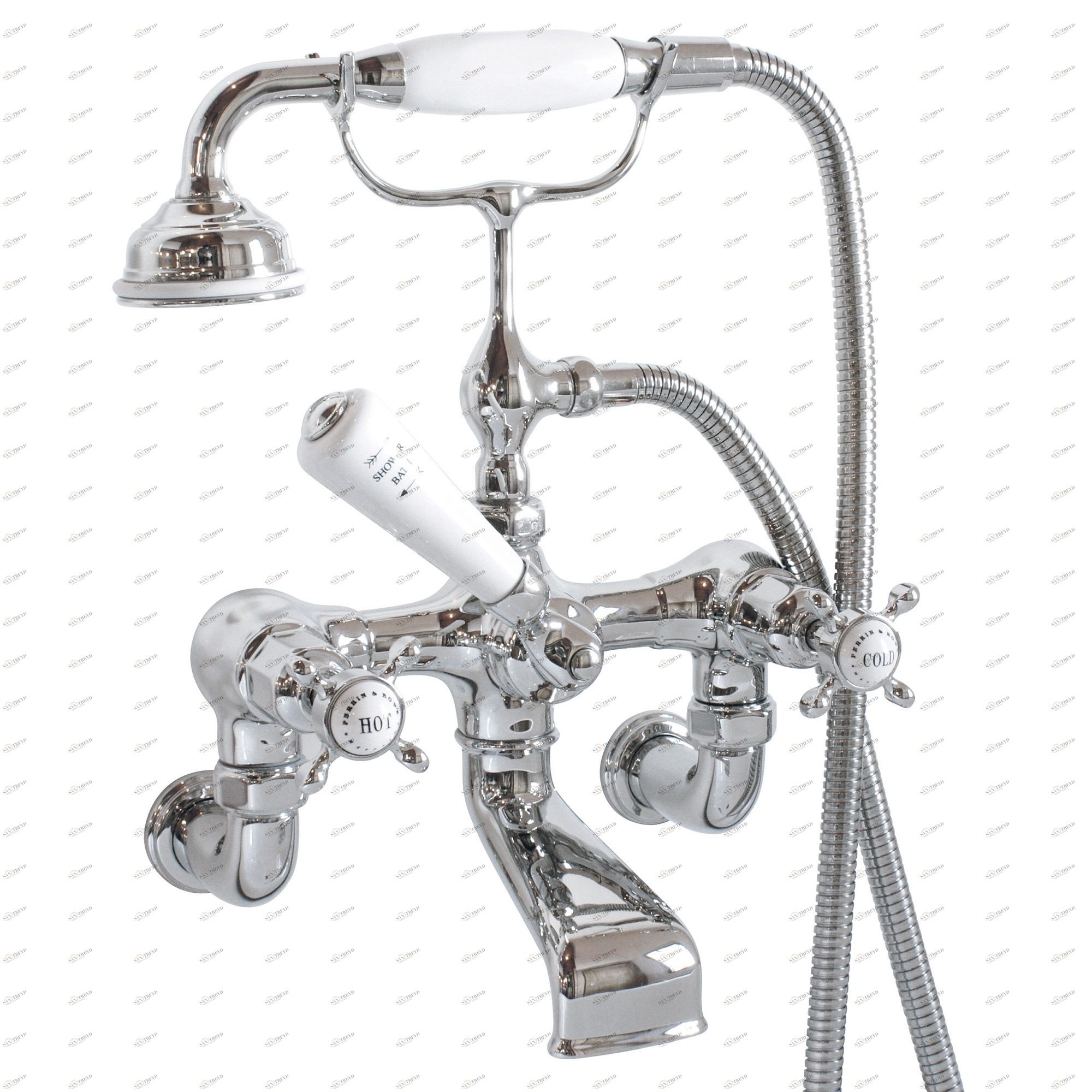 Traditional bathrooms CROSSHEAD 3/4 "смеситель для ванны и душа Pr3511/1ag 
