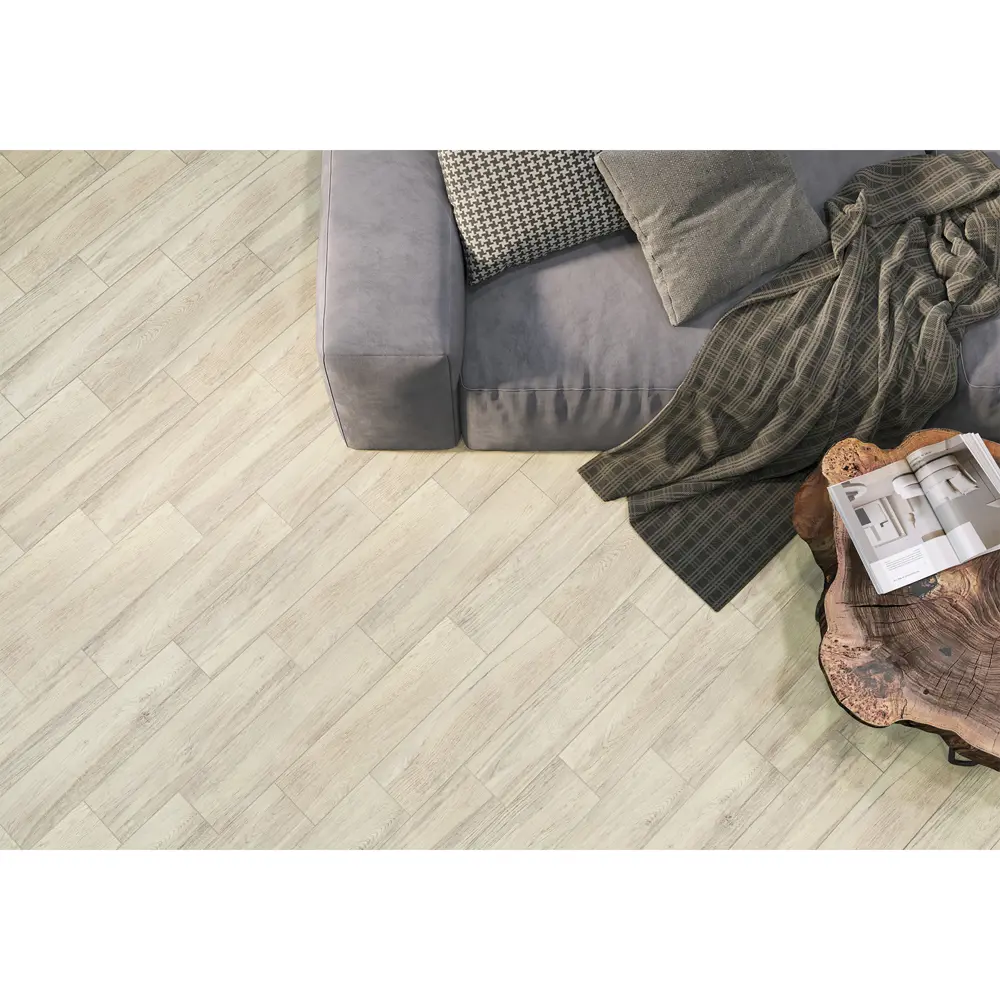 Глазурованный керамогранит Alma Ceramica Savanna 04 15.1x60.2 см 1.82 м² матовый цвет бежевый STLM-2135453